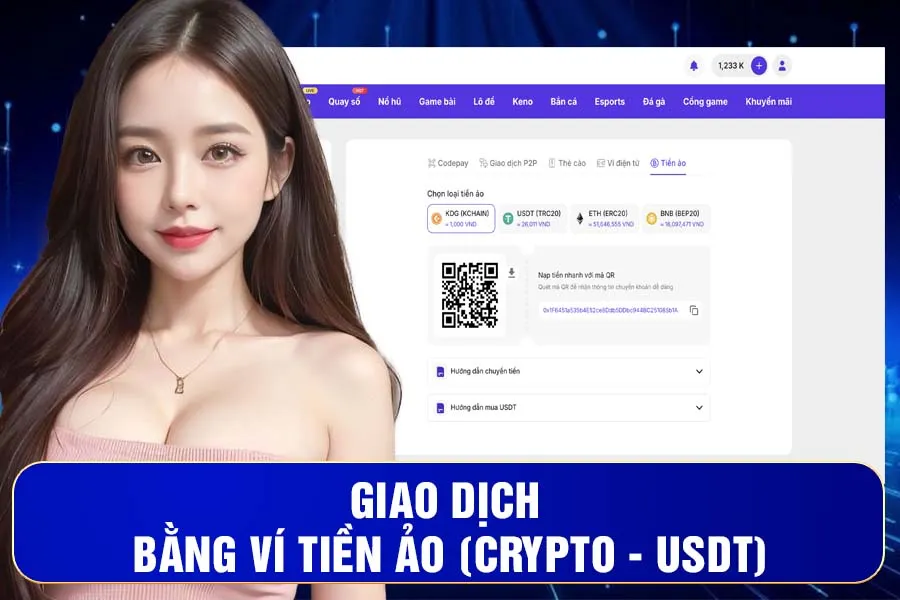 Giao Dịch Bằng Ví Tiền Ảo